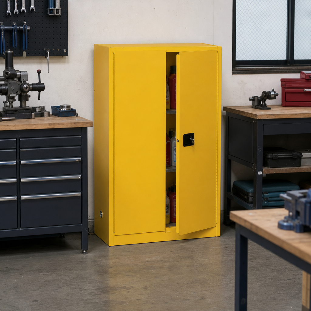 Self-Closing Flammable Storage Cabinet 1651 x 1092 x 457mm