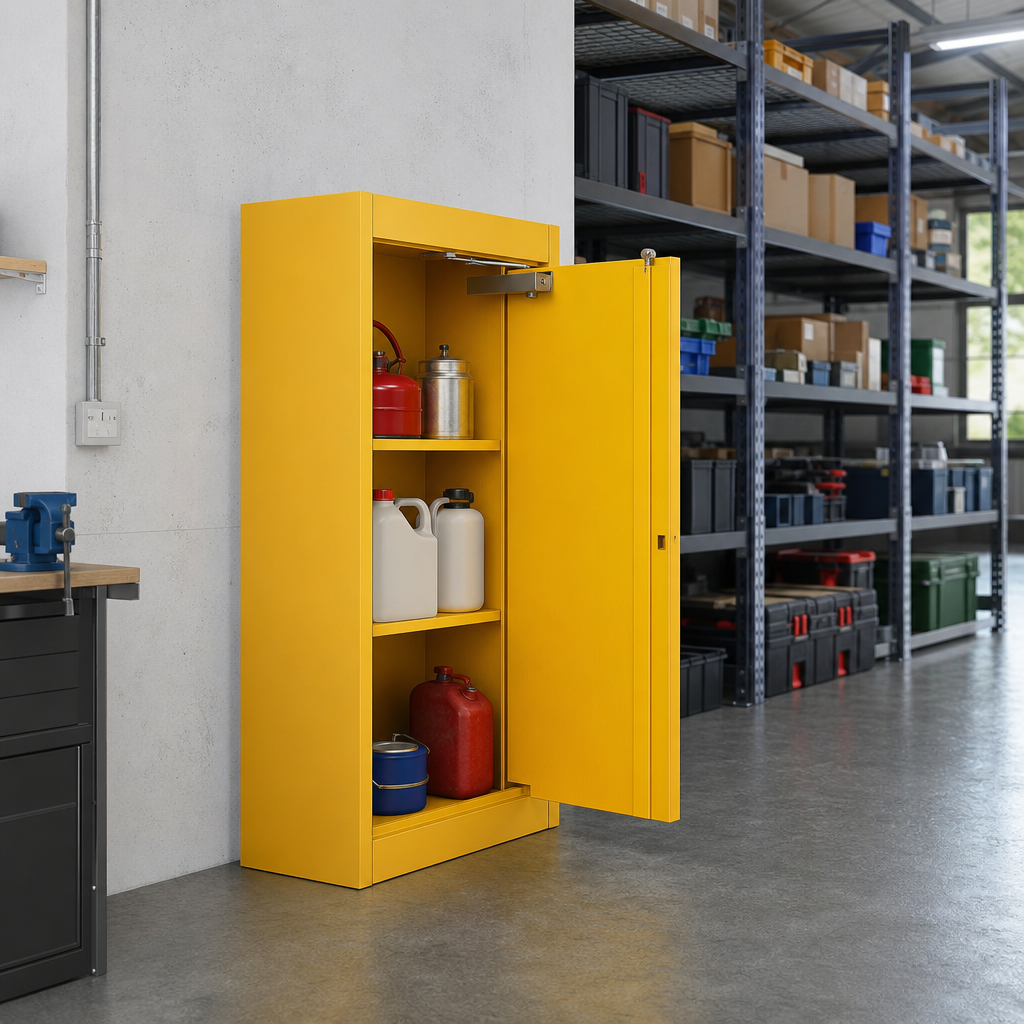 Self-Closing Flammable Storage Cabinet 1651 x 1092 x 457mm