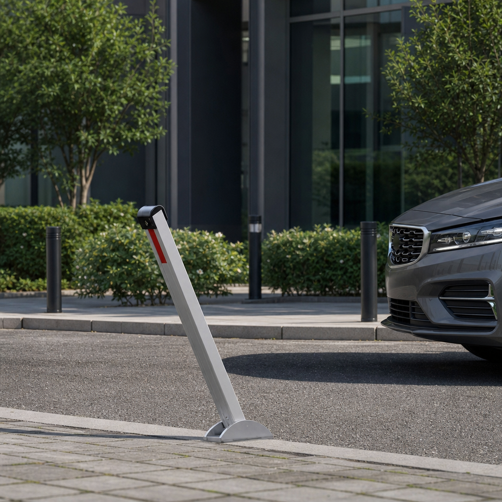 Semi-Automatic Drop Down Traffic Control Post