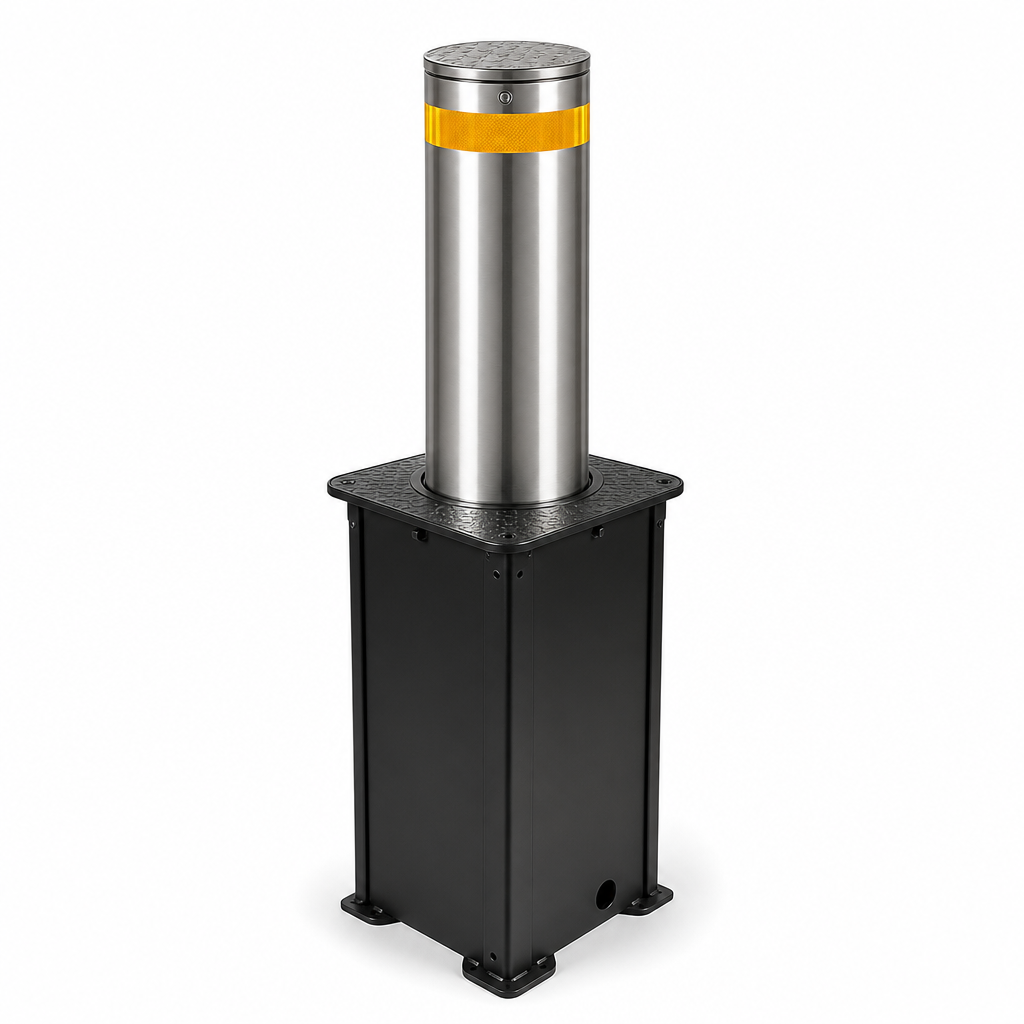 Semi-Automatic Drop Down Traffic Control Post