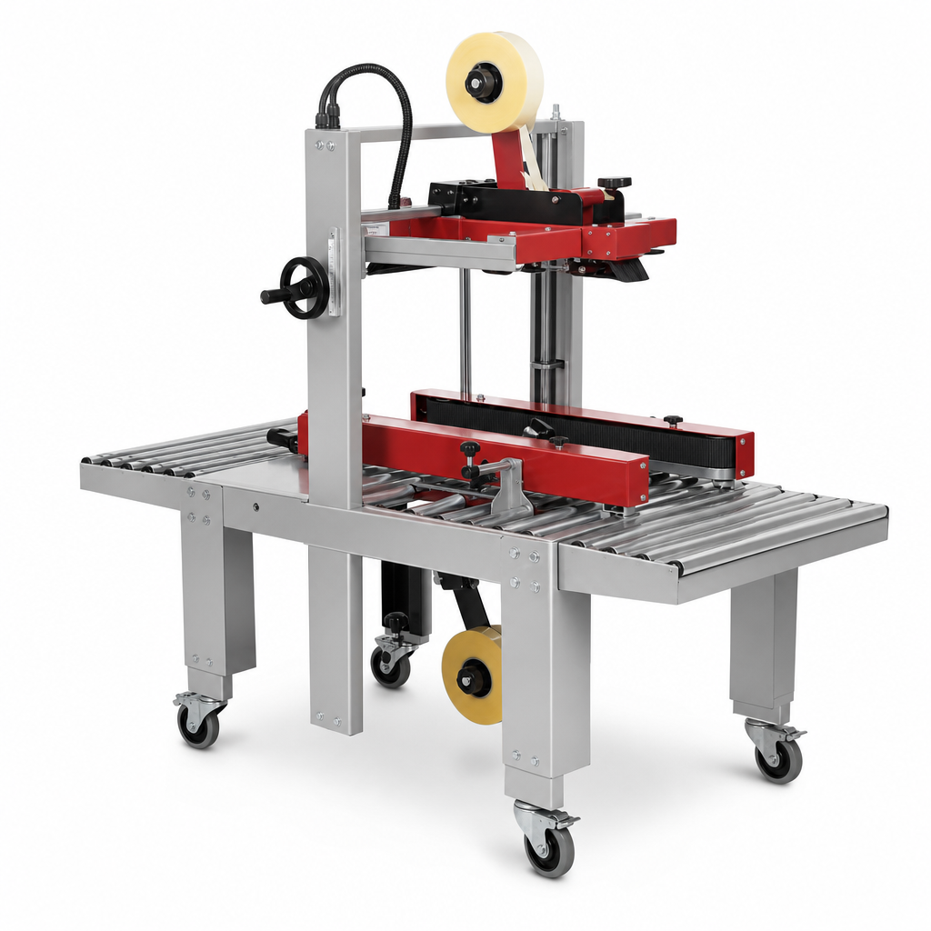 Semi-Automatic Side Belt Carton Sealer for Uniform Boxes