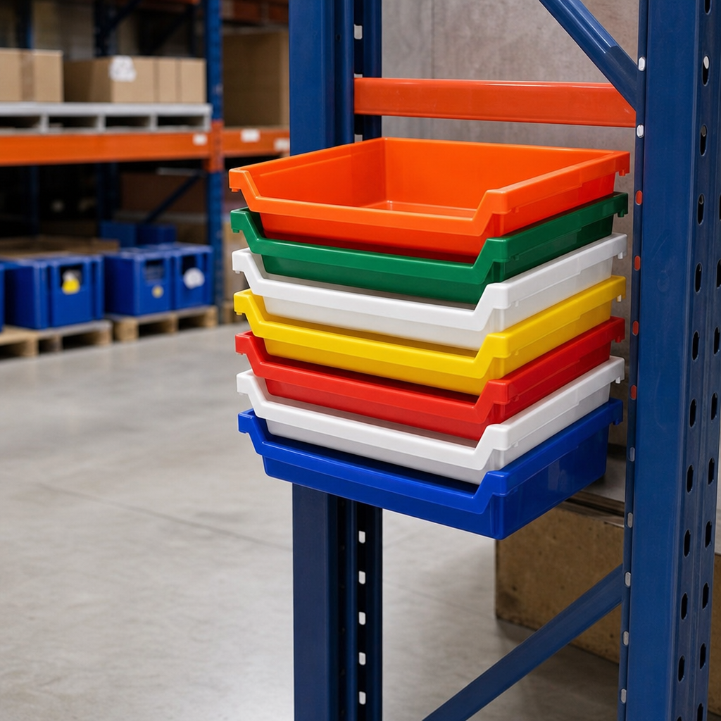 Shallow A4 Storage Trays
