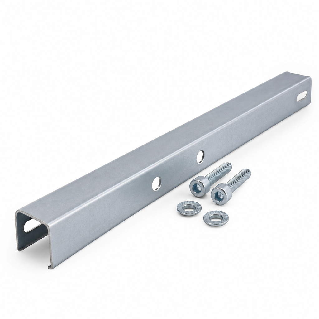 Shelving Bay Row Spacer with Socket Head Cap Screws