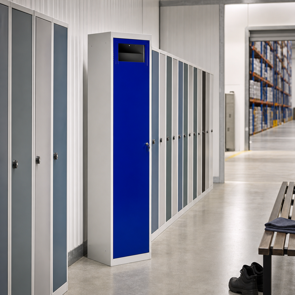 Single Compartment Steel Garment Collector Locker