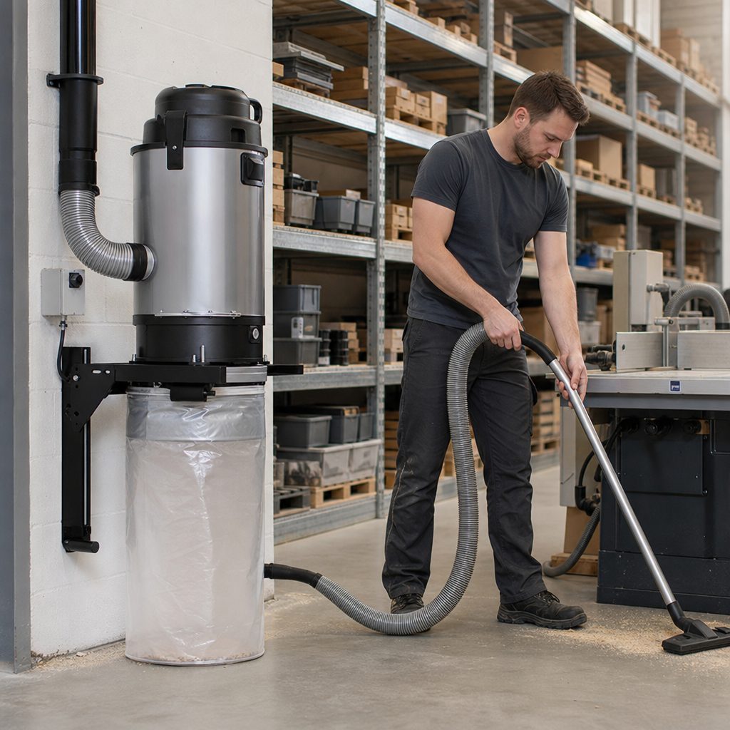 Single Phase Vacuum Dust Collector Accessory