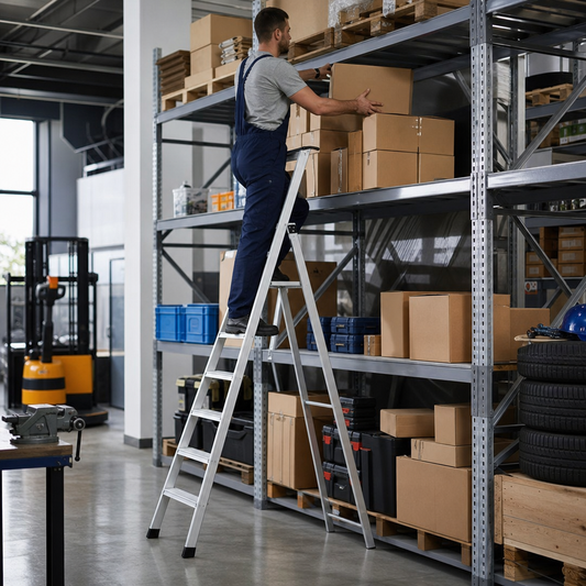 Single Section Aluminium Ladder