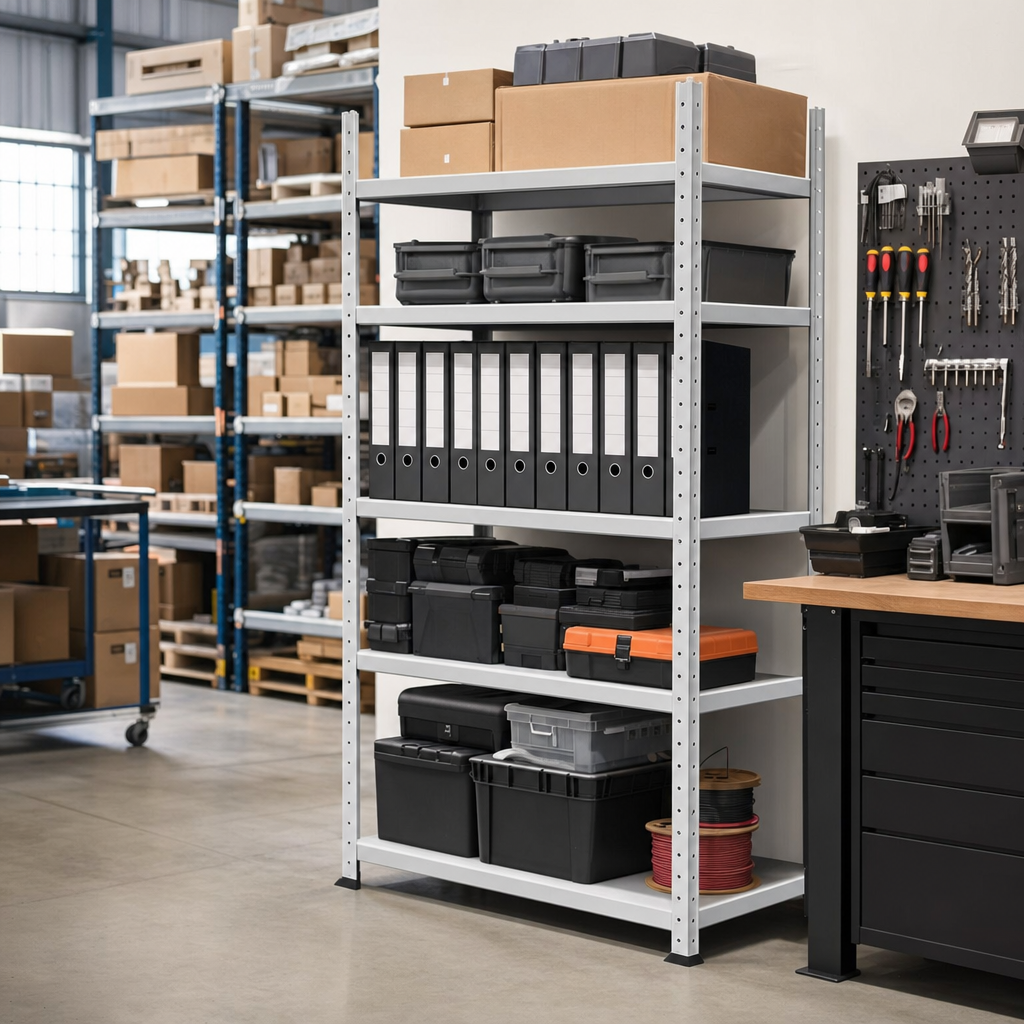 Single Sided Lever Arch File Storage Unit for 20 A4 Files