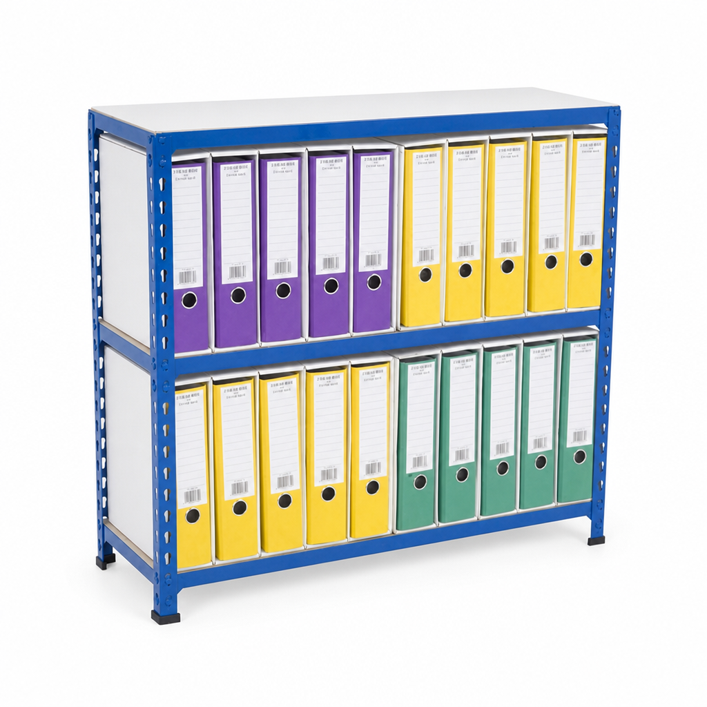 Single Sided Lever Arch File Storage Unit for 20 A4 Files