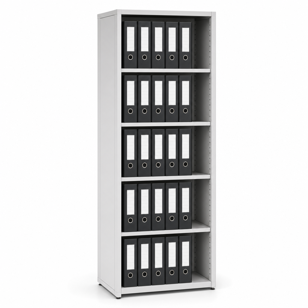 Single Sided Lever Arch File Storage Unit for 20 A4 Files