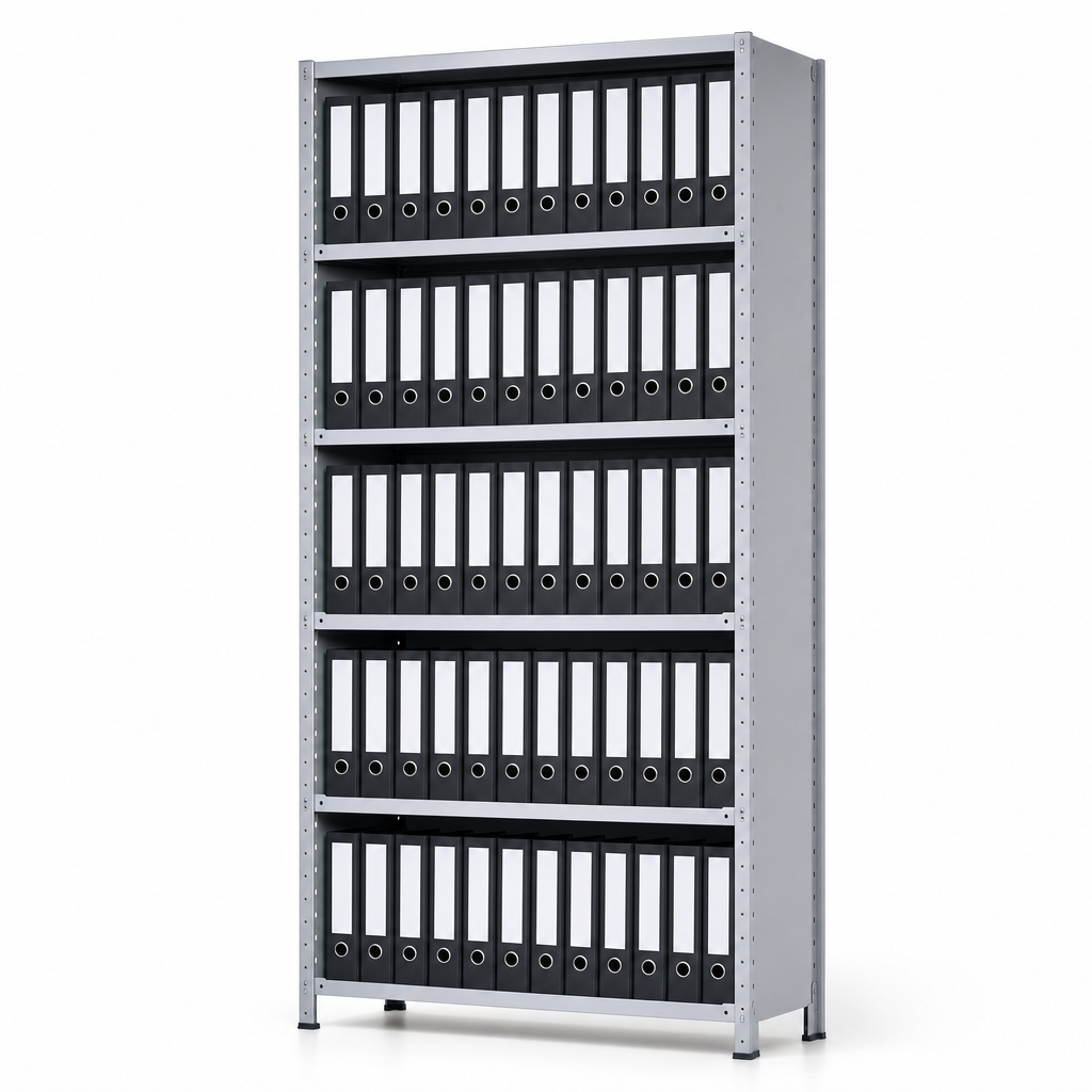 Single Sided Lever Arch File Storage Unit for 50 A4 Files