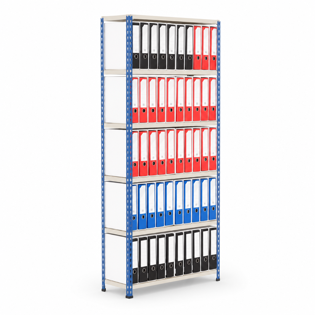 Single Sided Lever Arch File Storage Unit for 50 A4 Files