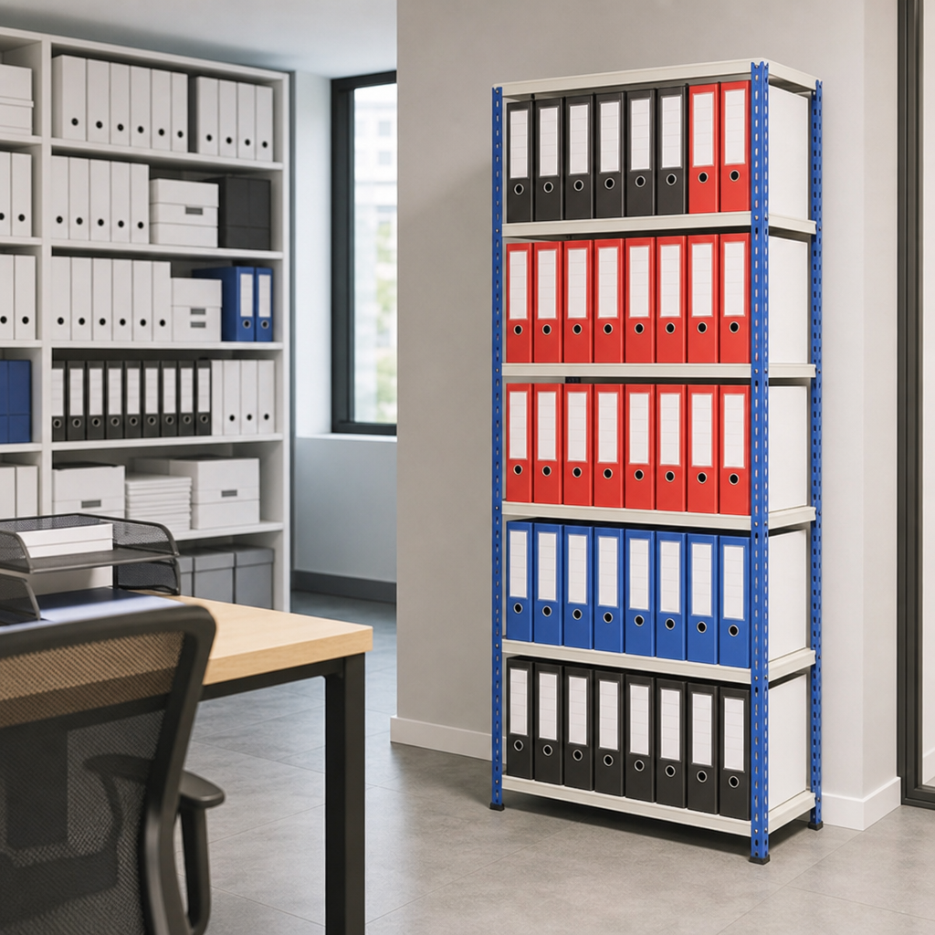 Single Sided Lever Arch File Storage Unit for 50 Files