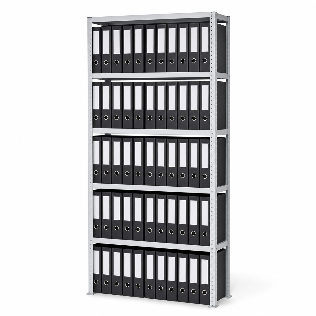 Single Sided Lever Arch File Storage Unit for 50 Files
