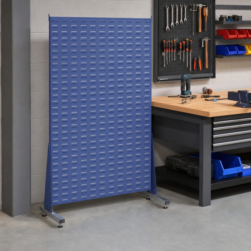Single Sided Small Parts Rack 1600h x 1000w