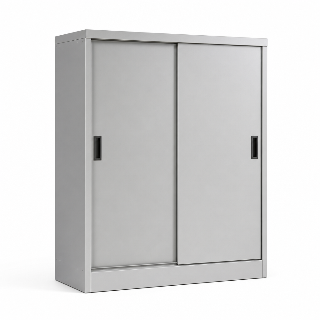 Sliding Door Metal Storage Cabinet 1000 x 1300mm