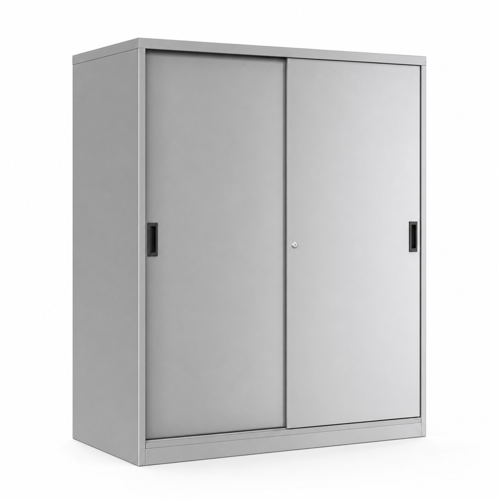 Sliding Door Metal Storage Cabinet 2000 x 1300mm