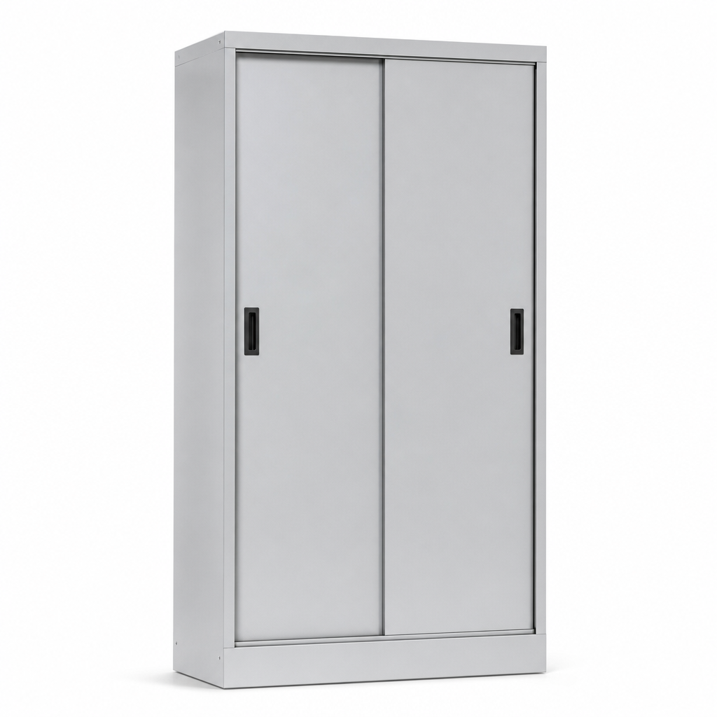 Sliding Door Metal Storage Cabinet 2000mm High