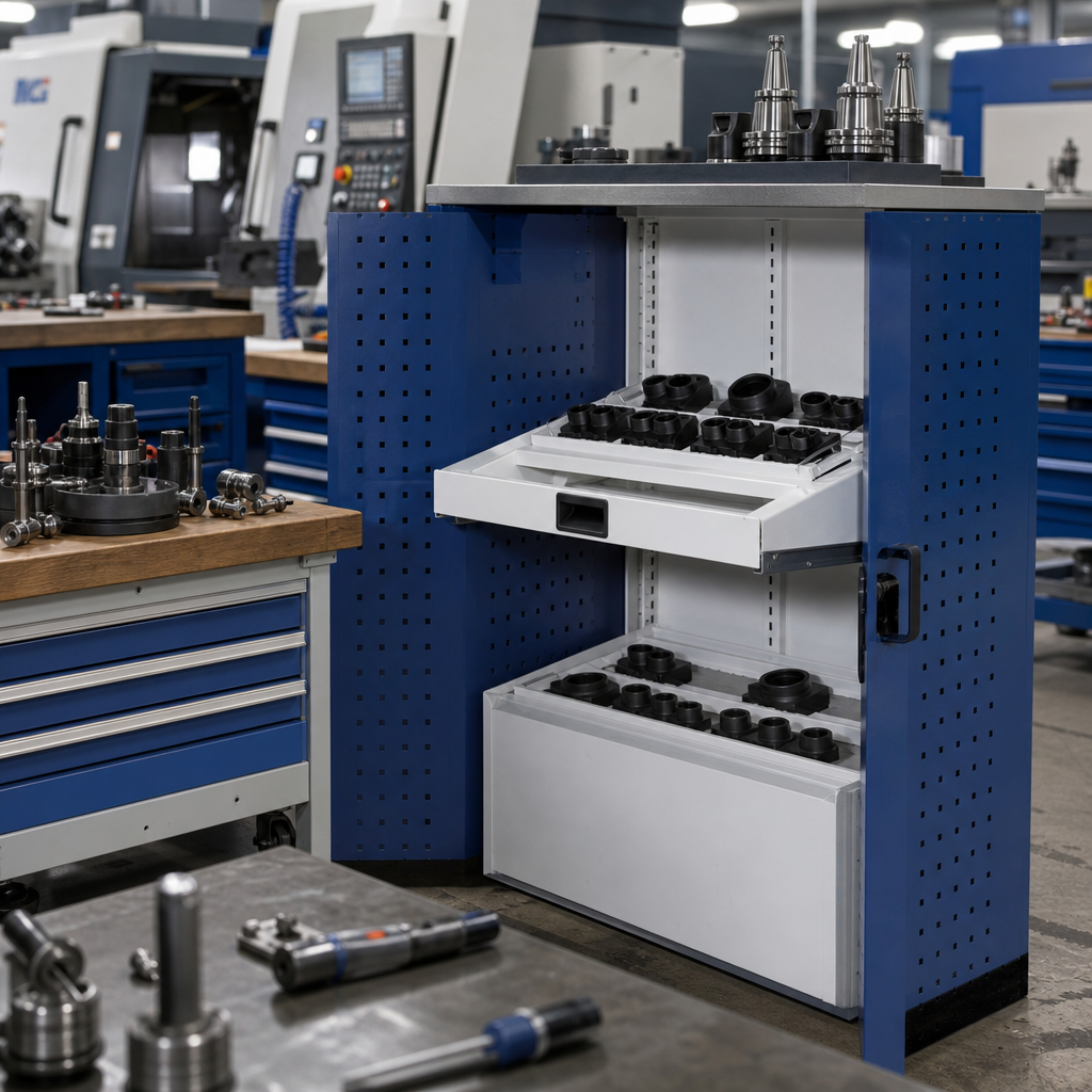 Sliding Shelf Insert for CNC Storage, 800mm Wide