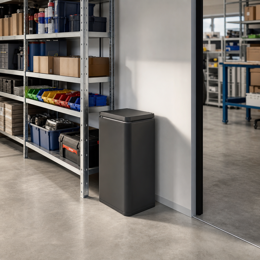 Slim Steel 20L Indoor Recycling Bin