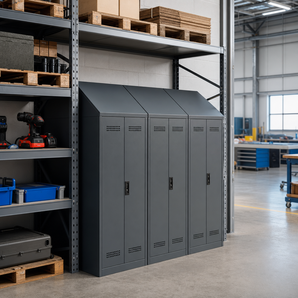 Sloping Locker Top Panels