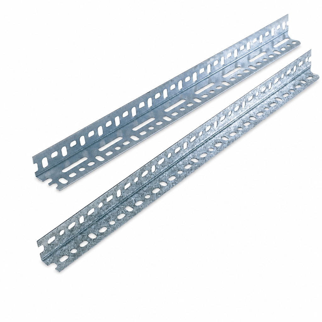 Slotted Steel Angle 40 x 40 mm Pack of 5