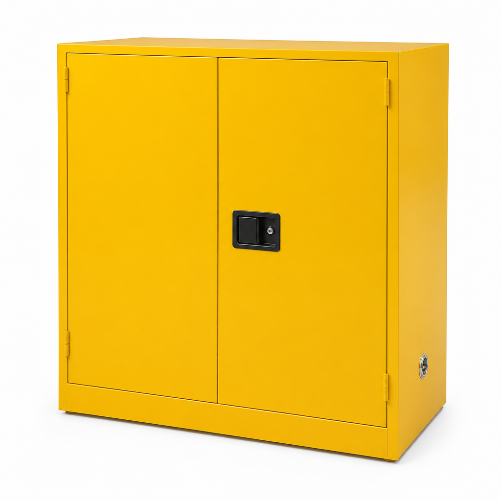 Small Flammable Storage Cabinet 1118h x 1092w x 457d mm