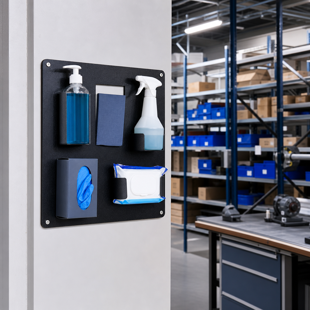 Small Lightweight Sanitising Shadow Board