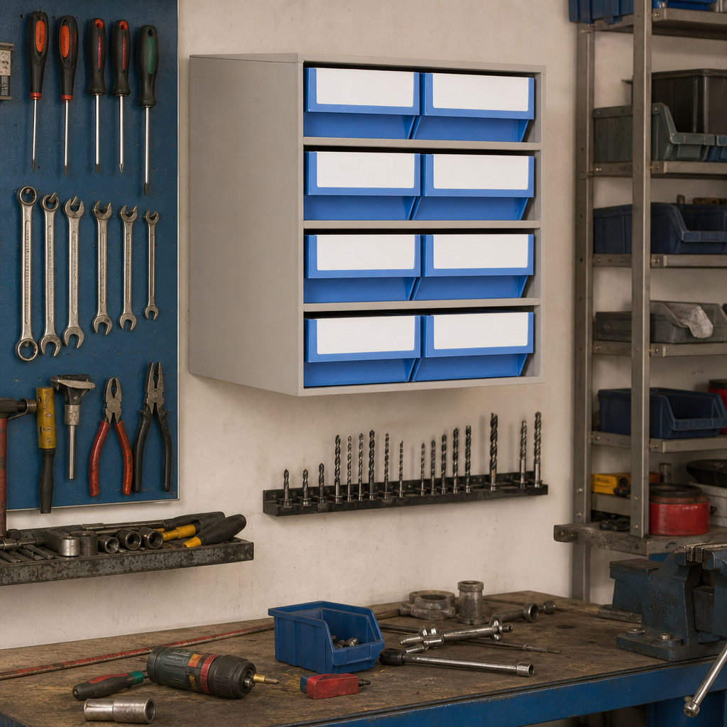 Small Parts Bin Drawer Unit 300mm Deep