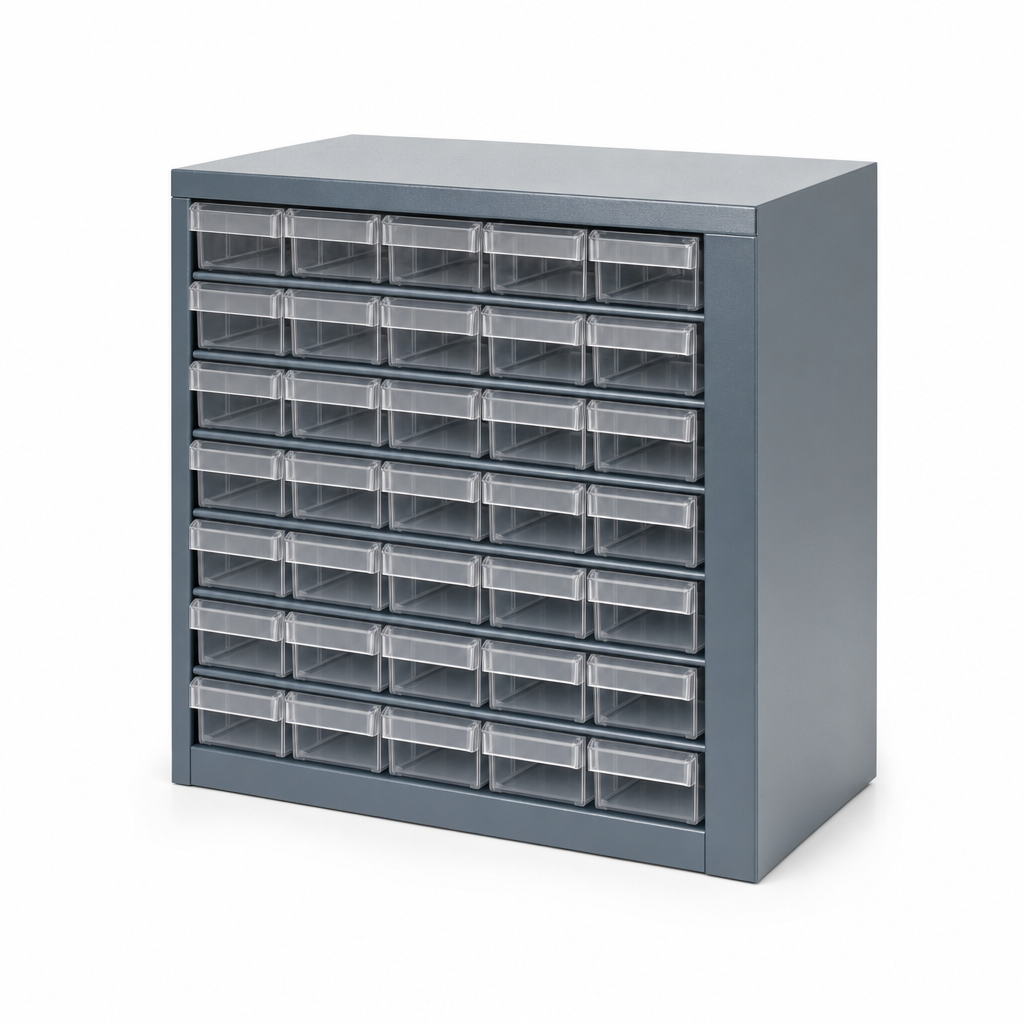 Small Parts Bin Drawer Unit 300mm Deep