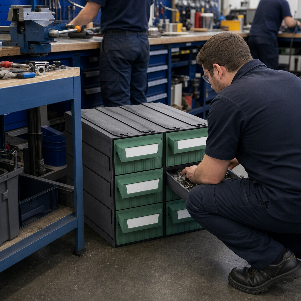 Small Parts Drawer Storage Unit