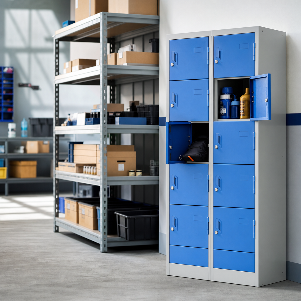 Small Primary School Anti-Bacterial Lockers with Cylinder Lock