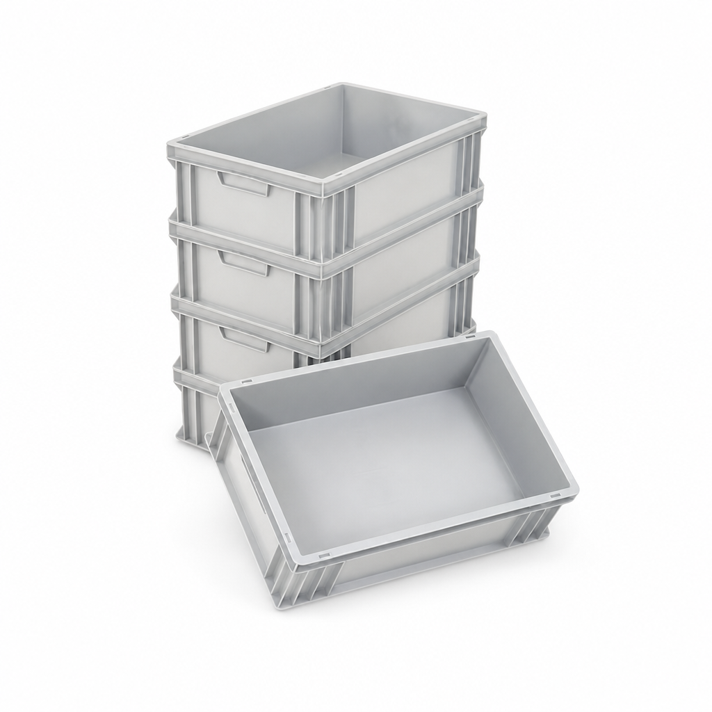 Solid Euro Container 34L with 600 x 400mm Footprint