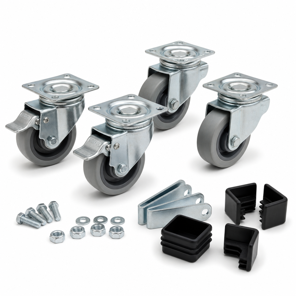 Spare Heavy Duty Plastic Container Accessories for Steel Dollies