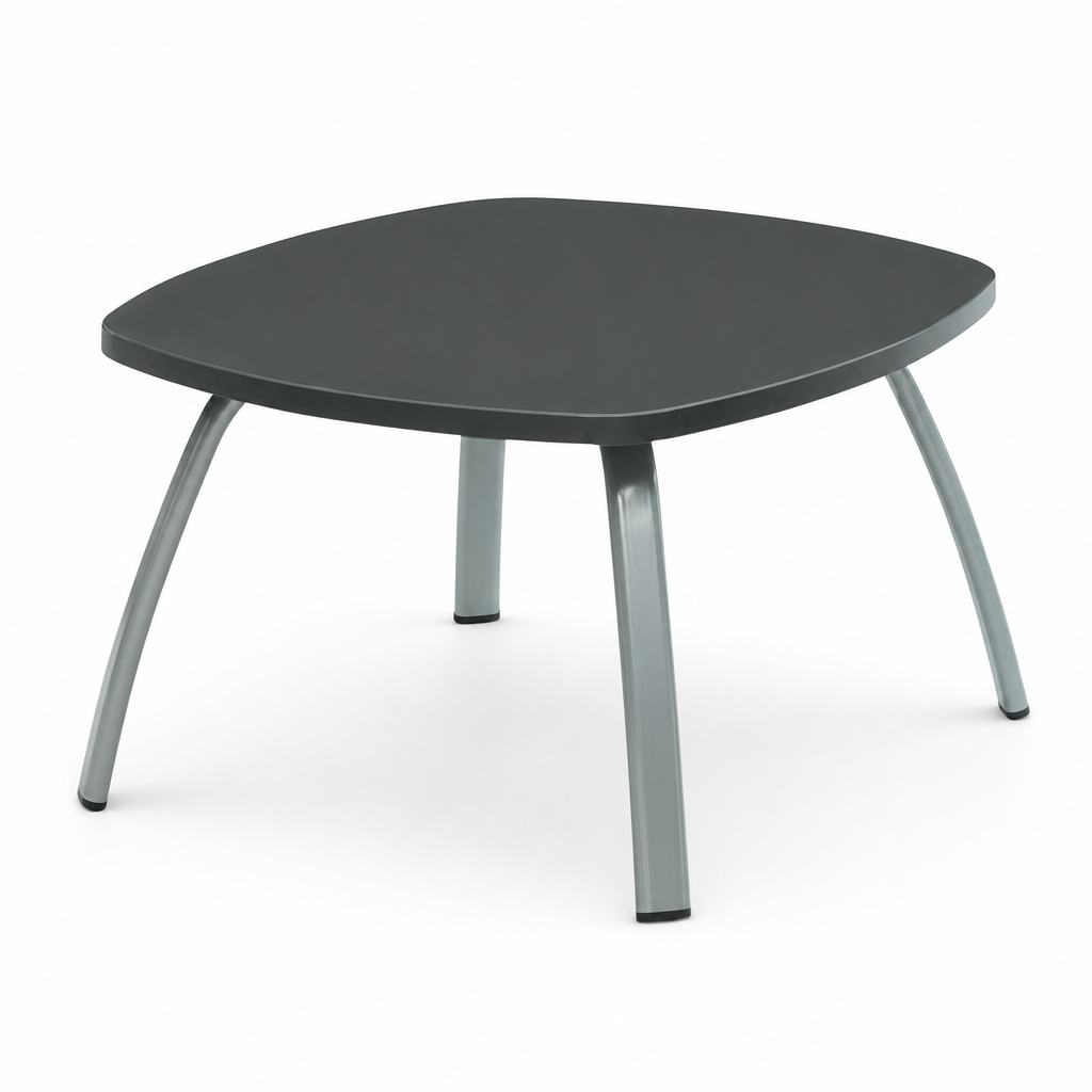 Square Grey Reception Coffee Table 60 x 60cm