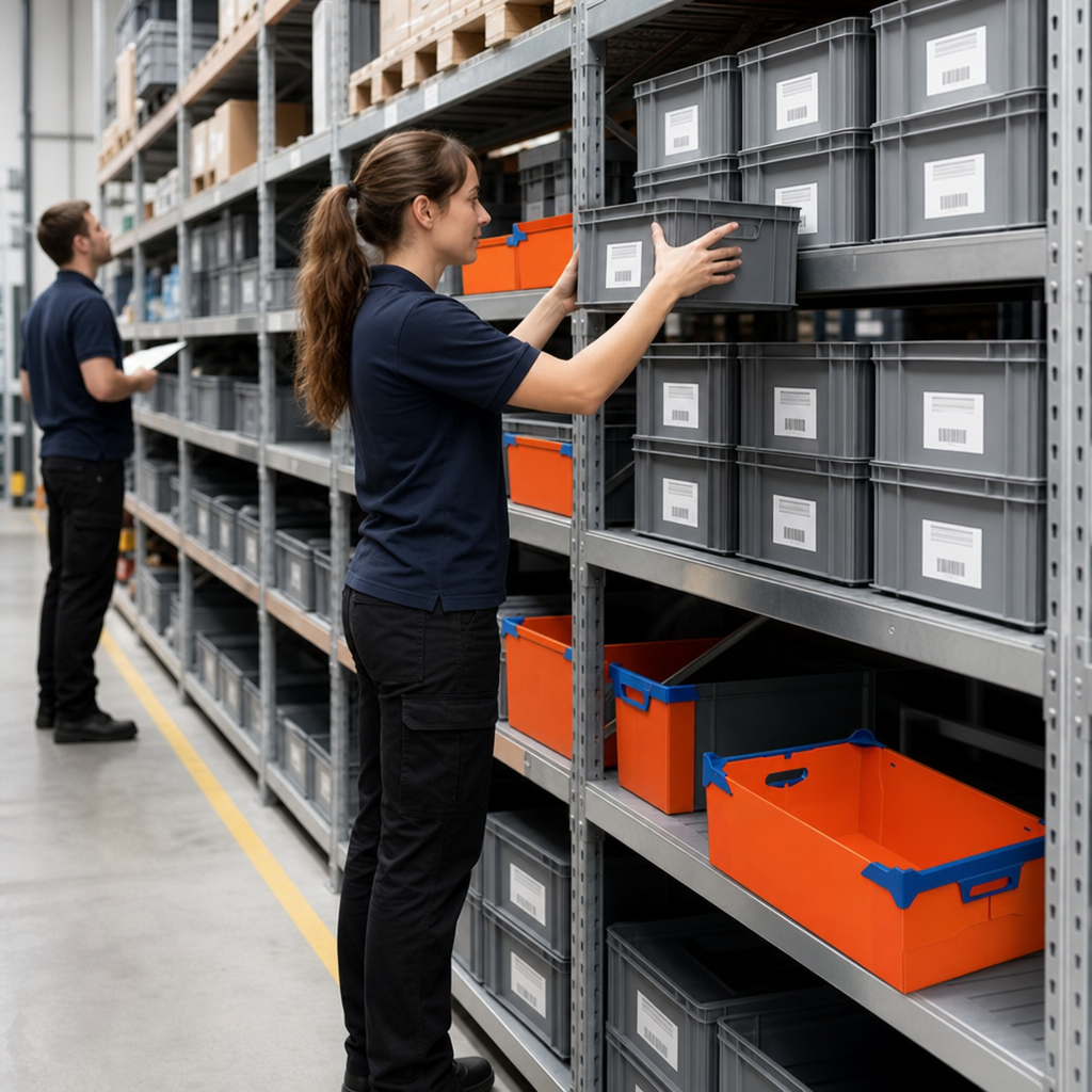 Stackable Plastic Storage Containers 14L to 60L