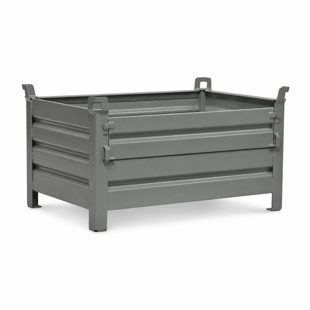 Stackable Steel Stillage with Half Drop Front