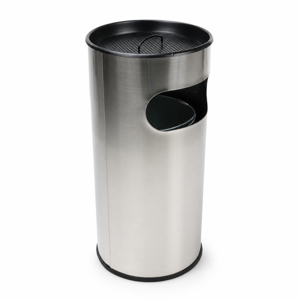 Stainless Steel Cigarette Ashtray Bin