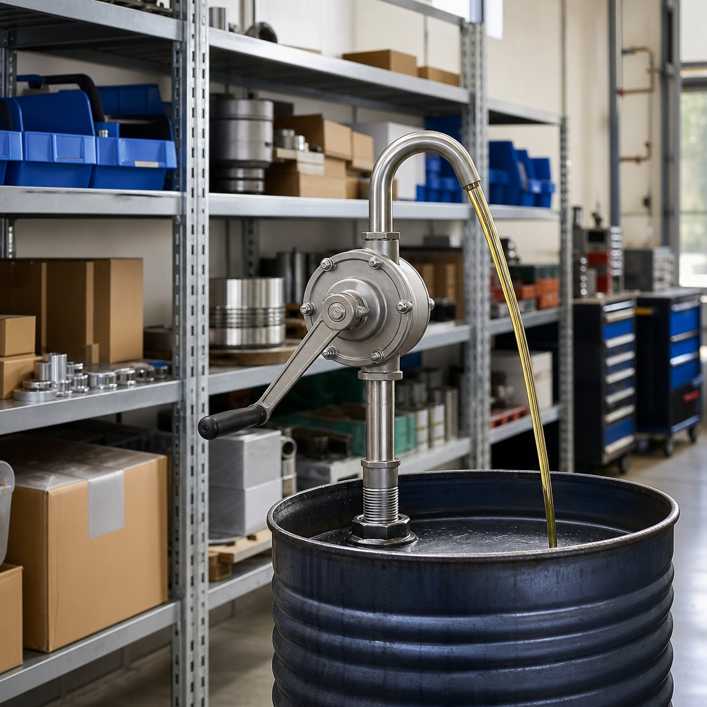 Stainless Steel Rotary Hand Pump