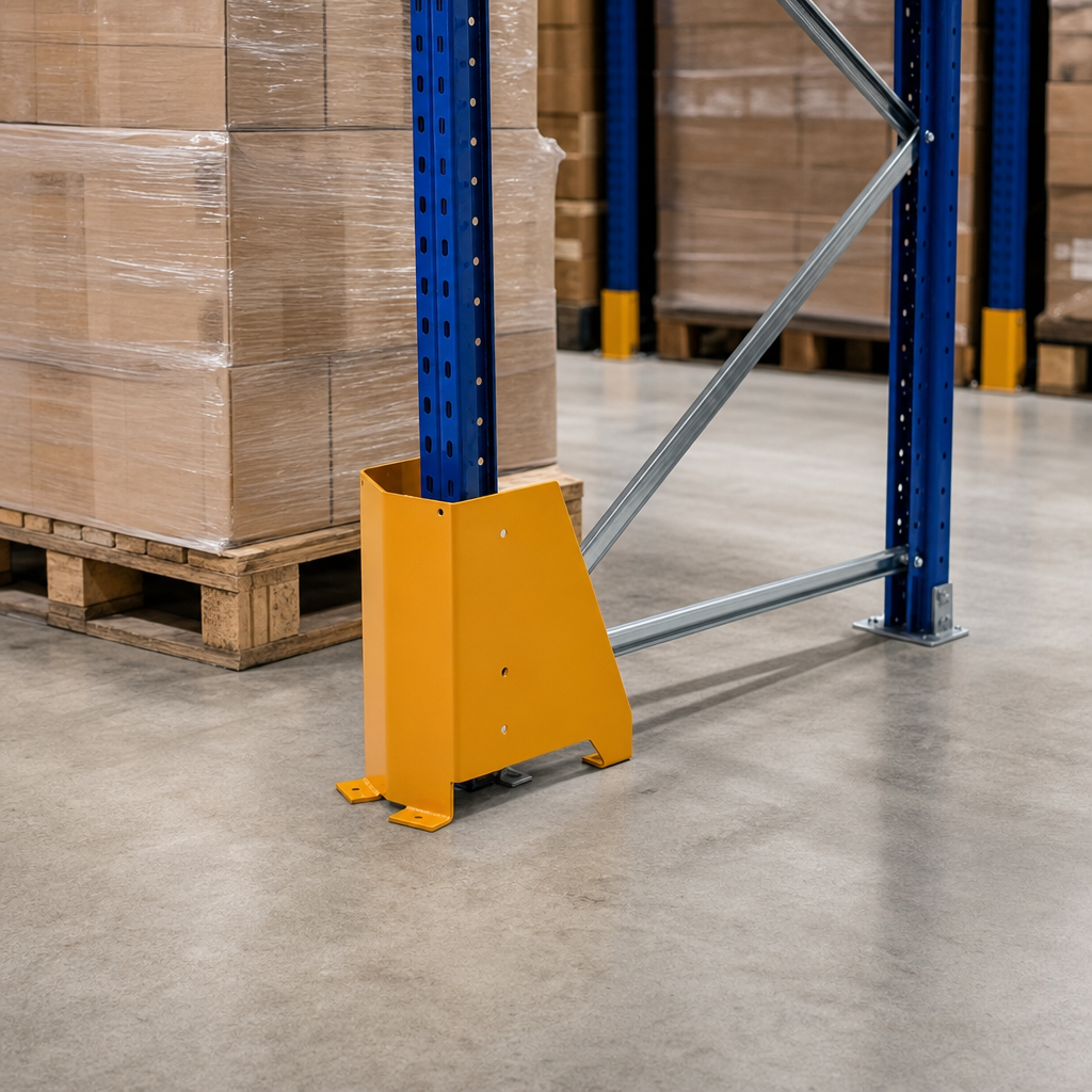 Standard Duty Pallet Racking Post Protector, 400mm High