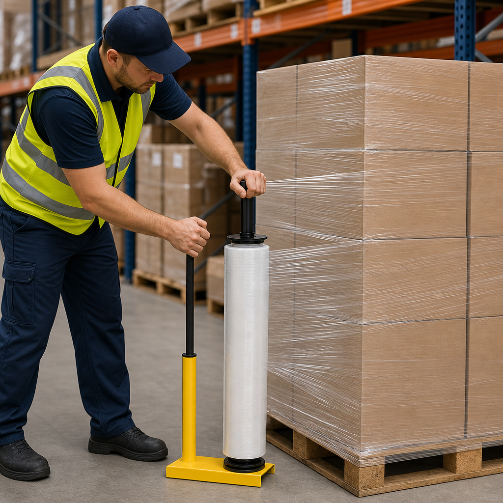 Standard Hand Held Pallet Wrap Dispenser