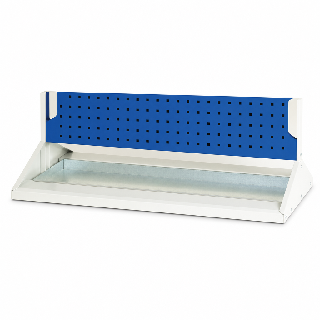 Steel Base Tray for Perforated Panel Racks