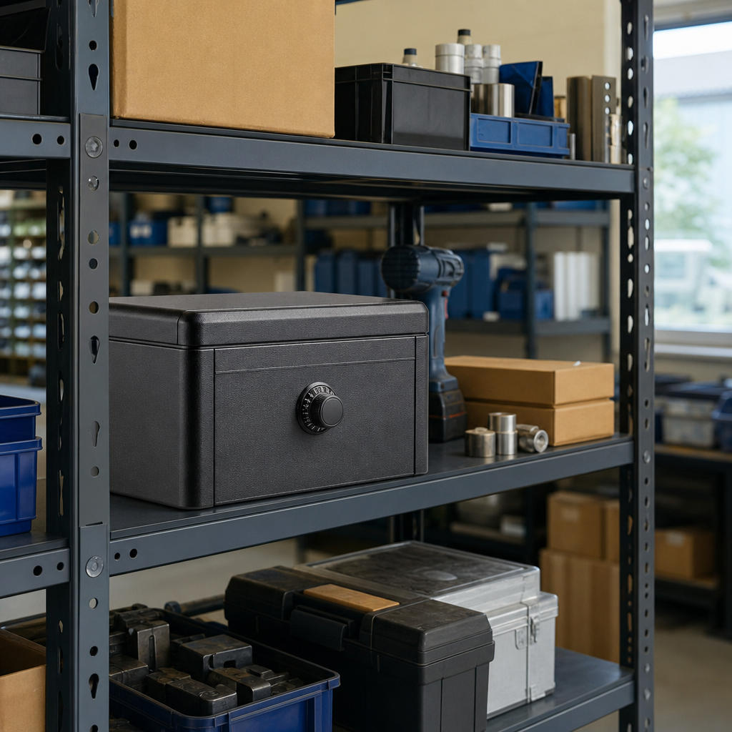 Steel Cash Box With Combination Lock