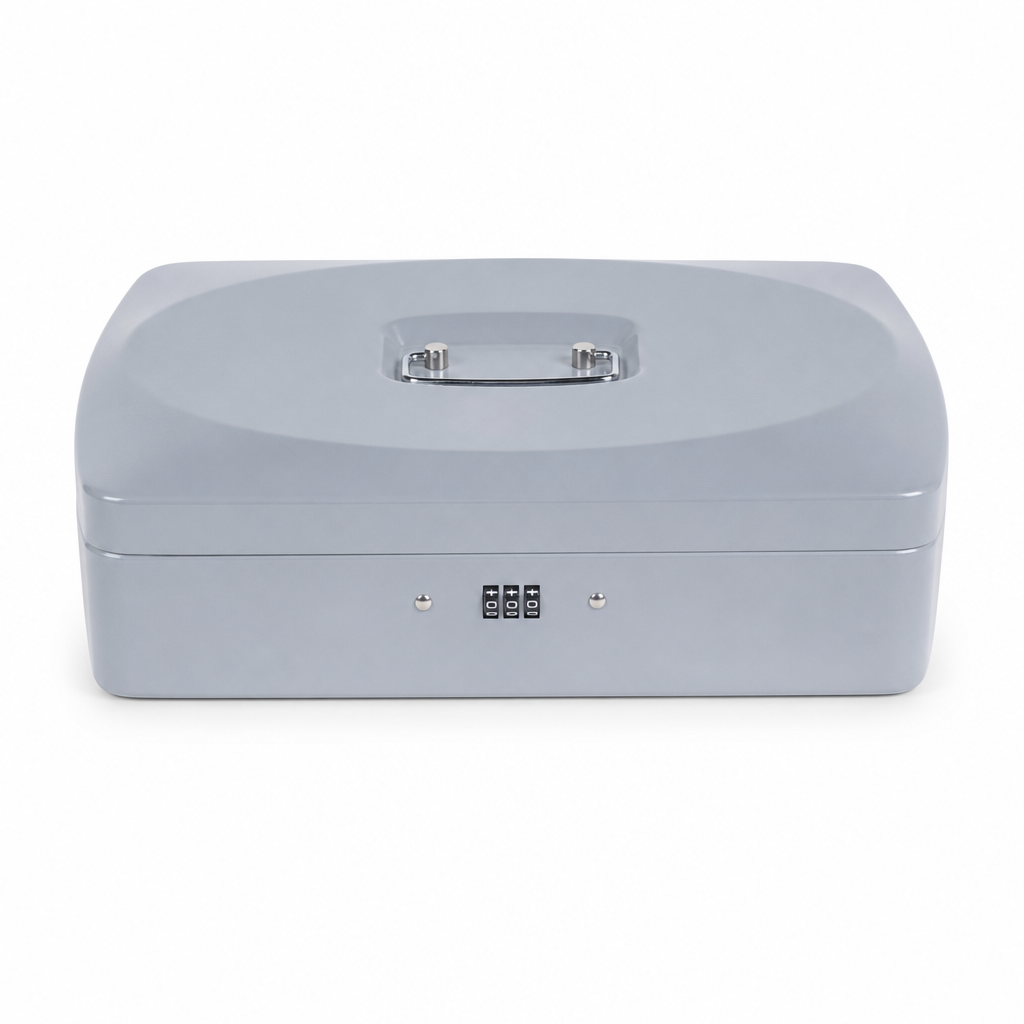 Steel Cash Box With Combination Lock