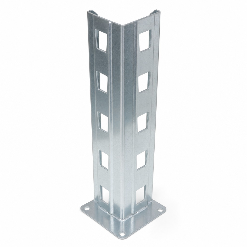 Steel Corner Post Protector for Heavy Duty Shelving