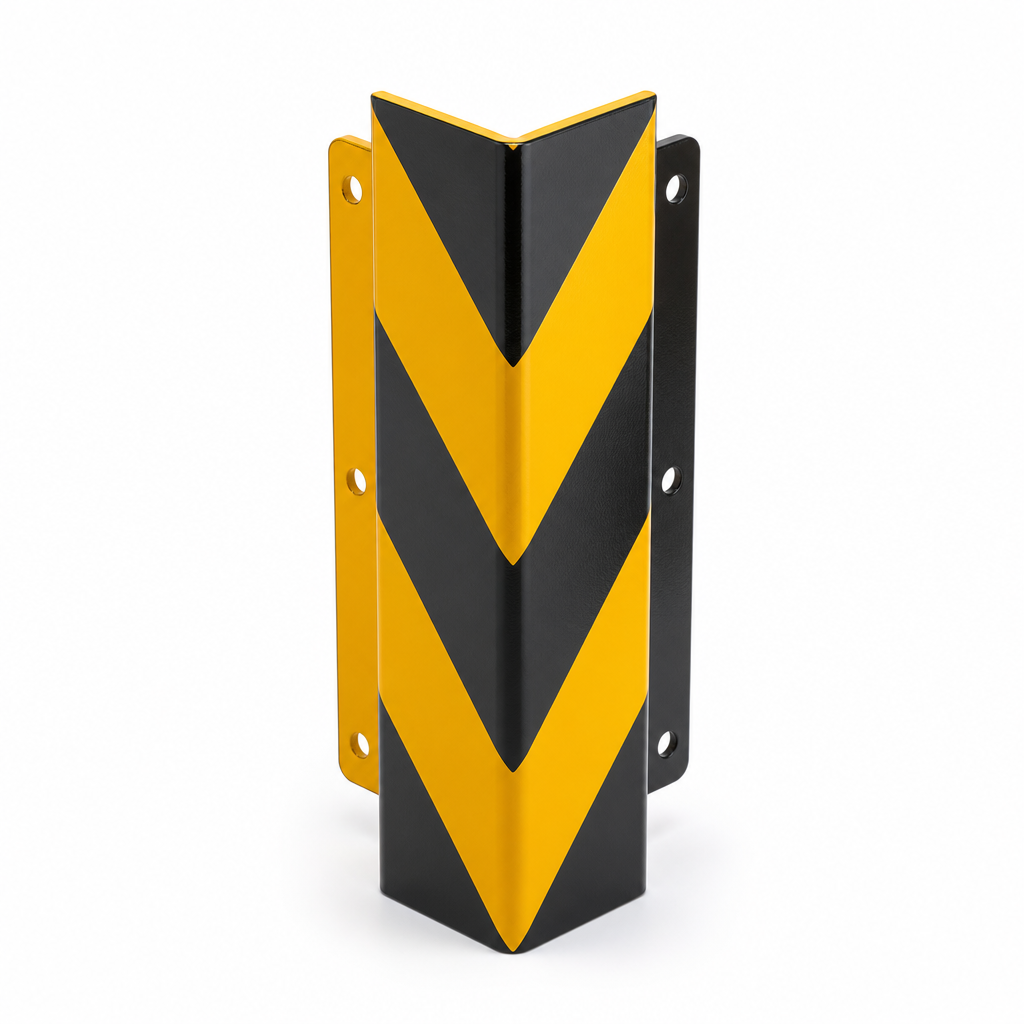 Steel Corner Protectors for Safety Barriers