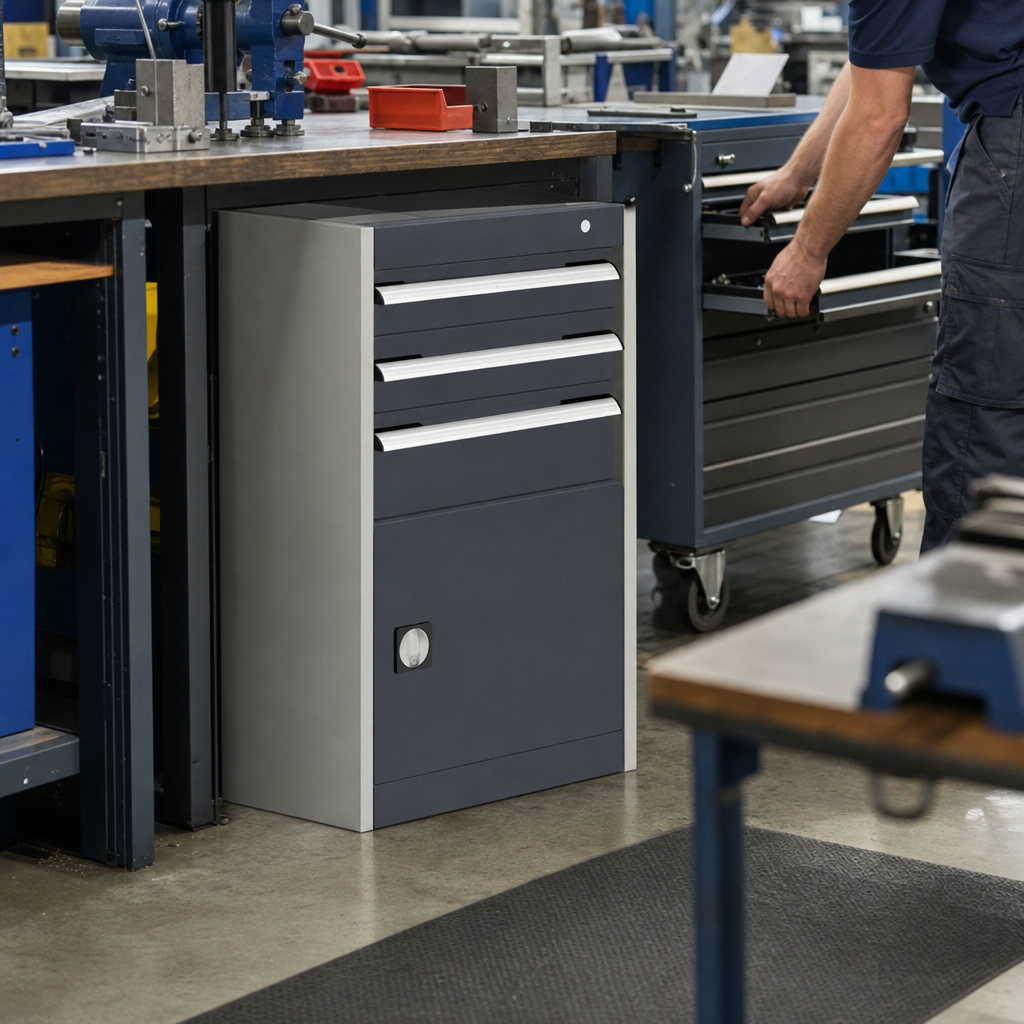 Steel Drawer Cabinets 525 x 525mm for Tool Storage