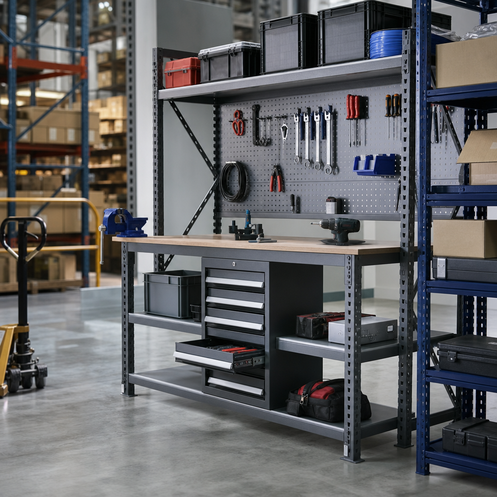 Steel Drawer Kit for Workbench Stations