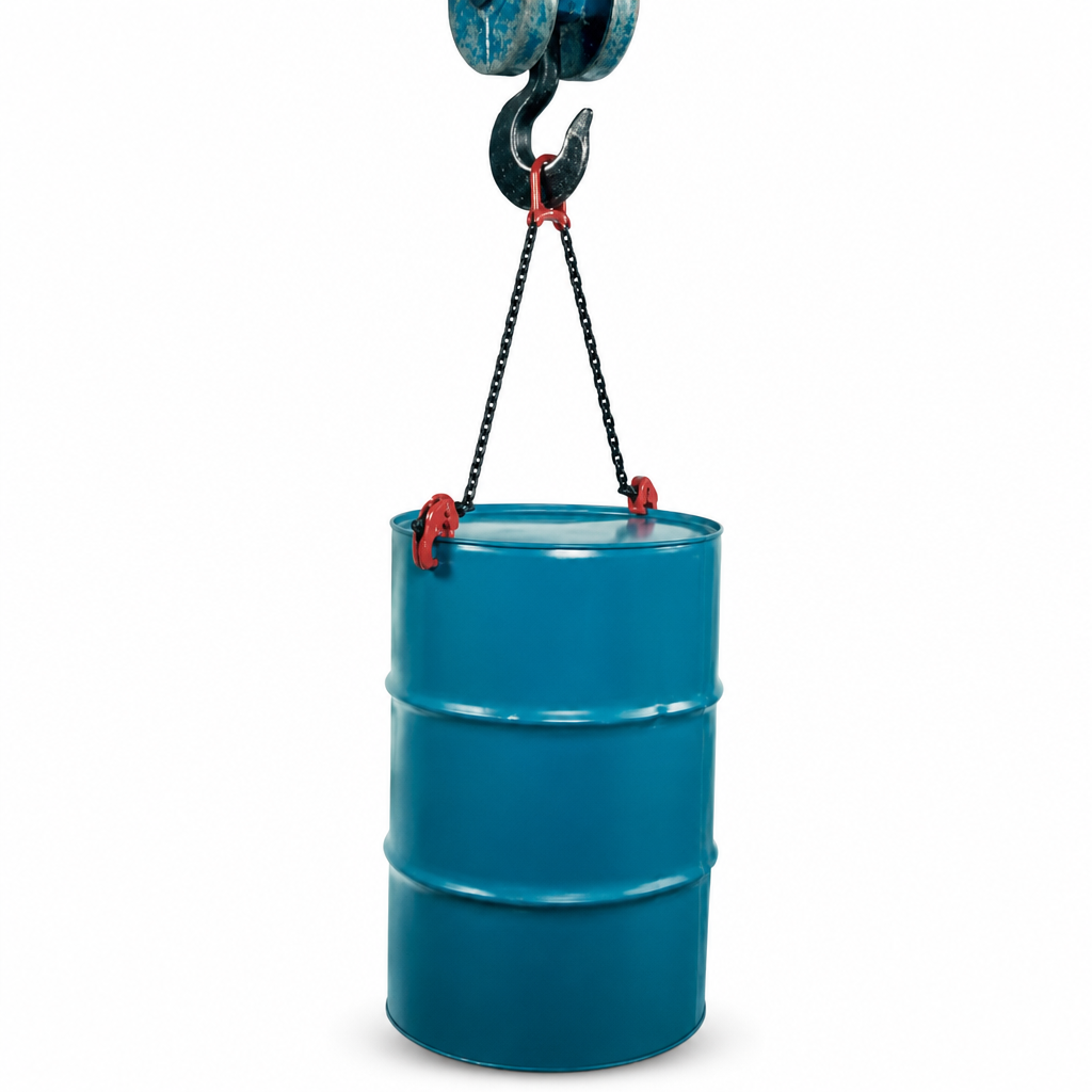Steel Drum Sling with O-Ring Grip 500kg Capacity