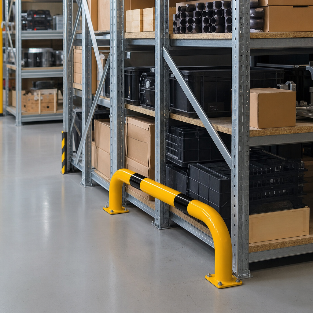 Steel Hoop Traffic Barrier 1m to 2m Long