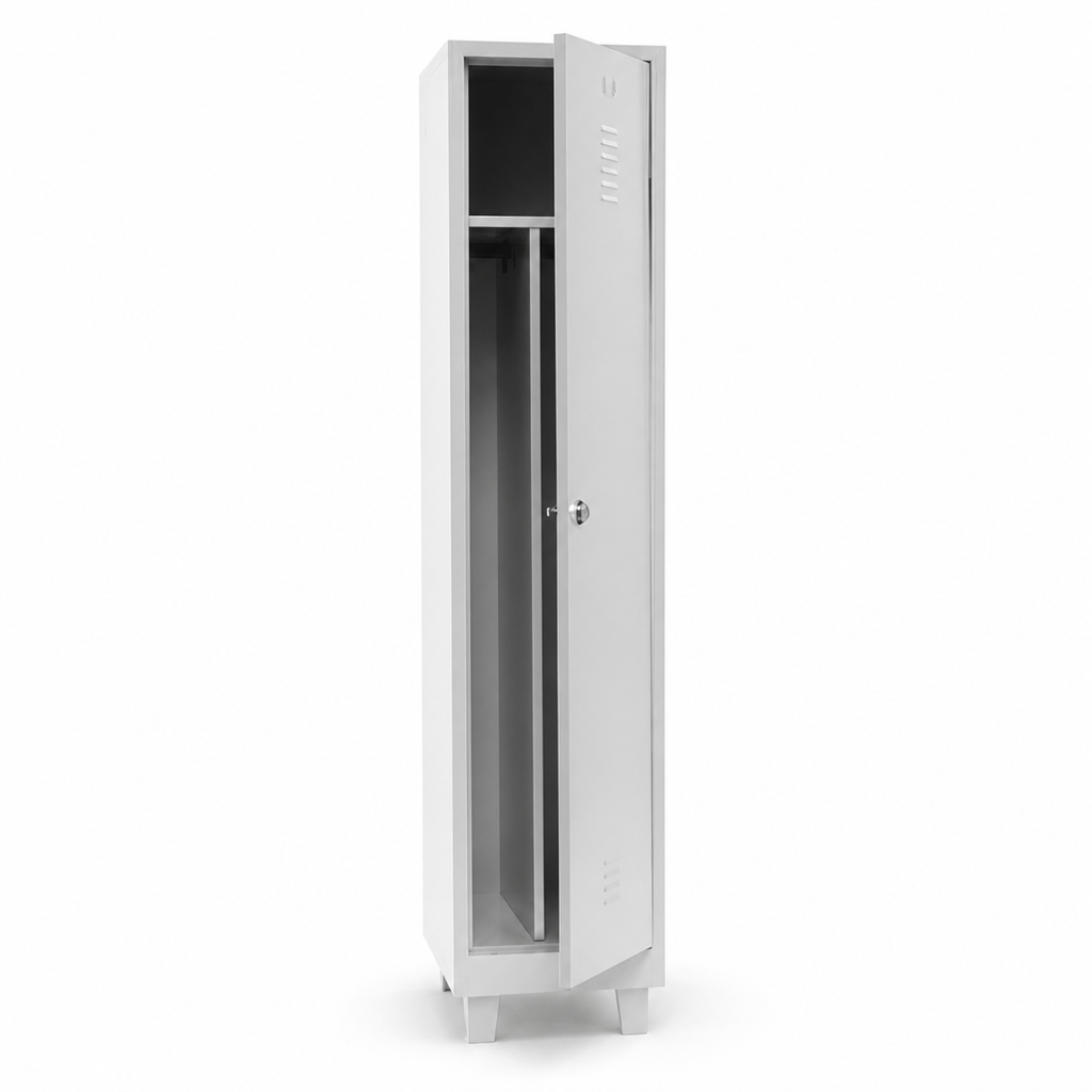 Steel Industrial Locker with Feet, 1 to 3 Columns